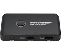 Generique Commutateur USB ScreenBeam USB Pro Switch – 4 x SuperSpeed USB 3.0 – Noir de bureau