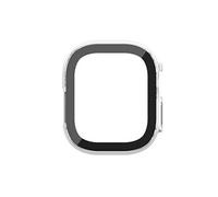 SCREENFORCE TemperedCurve - Pare-chocs pour montre intelligente - 2 en 1 - polycarbonate, verre trempé (9H) - clair - pour Apple Watch Ultra, Ultra 2