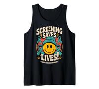 Screening Saves Lives - Ribbon Cervical Cancer Awareness Débardeur
