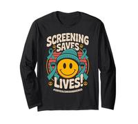 Screening Saves Lives - Ribbon Cervical Cancer Awareness Manche Longue