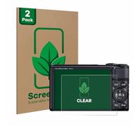 ScreenLeaf (2 Pièces Film de protection d'écran pour Canon PowerShot SX740 HS/Lite [Protection d'écran Écologique, Clear]