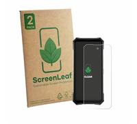ScreenLeaf 2 Pièces Film de protection d'écran pour Doogee S300 Plus [Protection d'écran Écologique, Clear, Anti-Rayures]