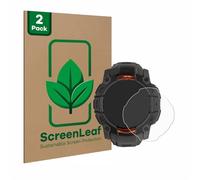 ScreenLeaf 2 Pièces Film de protection d'écran pour Garmin Instinct 3 Solar (50 mm) [ Écologique, Clear, Anti-Rayures]