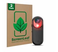 ScreenLeaf 2 Pièces Film de protection d'écran pour Garmin Varia RCT 715 [Protection d'écran Écologique, Clear, Anti-Rayures]