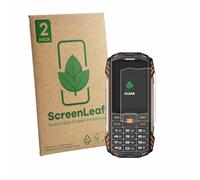 ScreenLeaf 2 Pièces Film de protection d'écran pour Hammer H Power Plus LTE [Protection d'écran Écologique, Clear, Anti-Rayures]