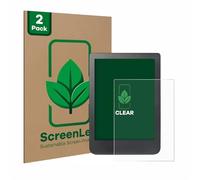ScreenLeaf 2 Pièces Film de protection d'écran pour Kobo Clara HD (6") / BW/Colour [Protection d'écran Écologique, Clear]