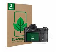 ScreenLeaf 2 Pièces Film de protection d'écran pour Leica SL3-S (Affichage + affichage des épaules) [ Écologique, Clear, Anti-Rayures]