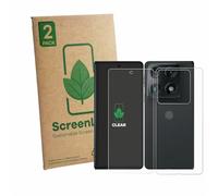 ScreenLeaf 2 Pièces Film de protection d'écran pour Motorola Razr Fold (Avant+Arrière) [ Écologique, Clear, Anti-Rayures]