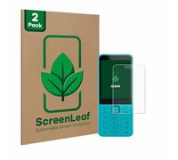 ScreenLeaf 2 Pièces Film de protection d'écran pour Nokia 235 4G (2024) [Protection d'écran Écologique, Clear, Anti-Rayures]