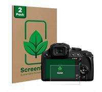ScreenLeaf 2 Pièces Film de protection d'écran pour Panasonic Lumix DC-FZ82 / FZ82D [ Écologique, Clear, Anti-Rayures]