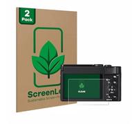 ScreenLeaf 2 Pièces Film de protection d'écran pour Panasonic Lumix DC-TZ99 [Protection d'écran Écologique, Clear, Anti-Rayures]