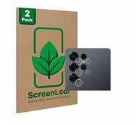 ScreenLeaf 2 Pièces Film de protection d'écran pour Samsung Galaxy S25 Ultra (Caméra UNIQUEMENT) [ Écologique, Clear, Anti-Rayures]