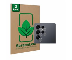 ScreenLeaf 2 Pièces Film de protection d'écran pour Samsung Galaxy S25 Ultra (Caméra UNIQUEMENT) [Protection d'écran, Clear]