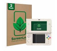 ScreenLeaf Film Protection pour Nintendo New 3DS | 2 Pièces Clair Protection d'écran Made in Germany Anti-Rayures Pas de Bulles
