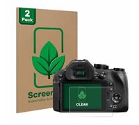 ScreenLeaf Film Protection pour Panasonic Lumix DMC-FZ300 | 2 Pièces Clair Protection d'écran Made in Germany Anti-Rayures Pas de Bulles