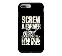 Screw A Farmer, Tout Le Monde Fait Un Jeu de Mots sur Tractor Farm Coque pour iPhone 7 Plus/8 Plus