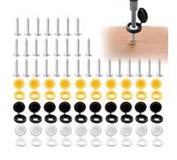 Screw Cover Caps, Dustproof Waterproof Protection, 0.51x0.2in Furniture Fixing Nails Covers, Home Improvement Hardware for Cabinet & Wire Management, Automotive Use, Industrial Applications