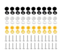 Screw Covers Caps, Hinged Nails Cover, Dustproof and Waterproof Design, Suitable for Home Improvement, 0.51x0.2 inches, Hardware Protection, Cabinet Organization, Wire Management, Automotive Use