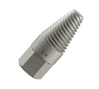 Screw Extractor, Angle Valve Remover, Broken Faucet Puller, Anti Slip Grip Design, Ergonomic Handle Comfort, 6 Inch Silver 1 Pack, Excellent for Damaged Valve and Bolt Removal