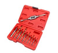 Screw Extractor Set - Easy Out Bolt Drill Bit Kit, Heavy Duty Tap Extractors, Twist Drill Wrench | 11-Piece Coarse Thread Extractor Set For Broken Or Stripped Screws 3mm-10mm
