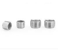 Screw M6 M8 M10 M12 M14 M16 Nut Adaptor Hollow Steel Screw Bolt Lighting Full Male Outer Thread Tube Pole Lamp Rod Connector Fastener (Dimensions : M6x1 to M8x1) (M10x1 to M14x1)