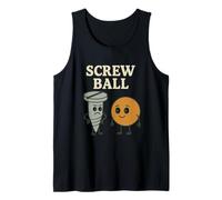 Screwball - Jeu de vis et de balle de dessin animé amusant Débardeur
