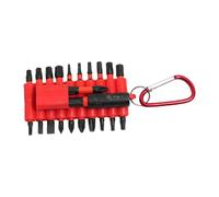 Screwdriver Bit Set, Professional Tool, 3.35x2.56 Inches Driver Kit Compact Frame, Repair Supply with Secure Case, Accessory with Lightweight Build, Home Accessories for Electronics Car & Construction