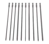 Screwdriver Bits, 10PCS 1/4 Inch Hex Shank S2 Steel Set for Repair and Maintenance in Electronics and Mechanics