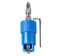 Screwdriver Bits Set - Spring Loaded Positioner Heads | Woodworking Screw Locator Bits Hex Shank Drill Guide Tool for Carpentry, Furniture, Cabinet, Closet, Home or Improvement