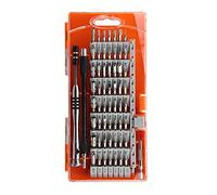 Screwdriver Daily Use Screwdrive Kit 60/25 en 1 Precision Magnetic Bits Screw Driver Smart Home Set Mini Screwdriver for iPhone Ferrule Crimping Tool (Color : Blue) (Orange)