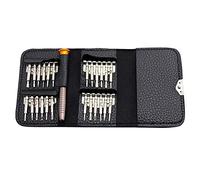 Screwdriver Daily Use Screwdrive Kit 60/25 in 1 Precision Magnetic Bits Screw Driver Smart Home Set Mini Screwdriver for iPhone Ferrule Crimping Tool (Color : Blue) (25 in 1 Screwdriver)