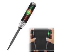 Screwdriver electrician tester Screwdriver voltage tester Voltage Testers,High transparency Induction Light Color Highlighting LED Shape Cross Head Dual Use