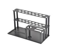 Screwdriver Set Organizer - Built-in Screw Tray Feature, 7 Inch External Stand Device, Weatherproof Multi-Functional Maintenance Component, Black Metal Fastener | Utility Tool For RC & Models