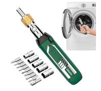 Screwdriver Set, Ratchet 180 Degree Pivoting Hand Tools & Adjustable Non-Slip Handle Screwdrivers, Versatile Home, Office, Garage, Car, Electronics, Toy Assembly, Craft Projects, and Model Building