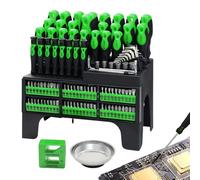 Screwdriver Set - Strong Magnetic Tough Precision Screwdriver Set | Magnetic Screwdrivers For Home Repairs Industrial Manufacturing Electricians Repair Engineers Machinery Maintenance