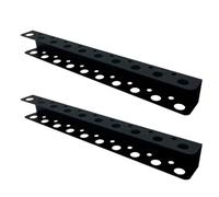 Screwdriver Storage Holder for Wall- Heavy Duty Metal Floating Tool Rack, Multifonction Display Organizer | With Multiple Holes And Slots, Space Saving Hand System Screwdriver For
