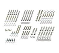 Screws4Bikes Jeux de vis HD Dyna et Softail Acier inoxydable nu