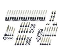 Screws4Bikes Jeux de vis HD Sportster à partir de 91 Acier inoxydable noir