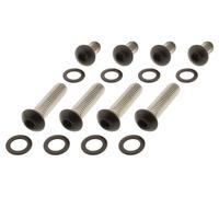 Screws4Bikes Jeux de vis pour garde-boue HD SOFTAIL 18-, NOIR