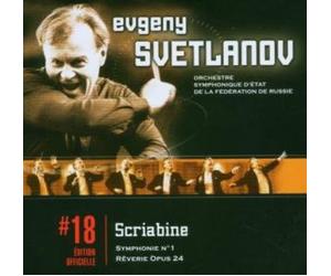 Scriabine Svetlanov - Svetlanov Edition: Sinfonia N. 1 -