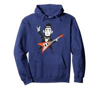 Scribble Art Drawing Childlike Drawing Abraham Lincoln Rock Gesture Sweat à Capuche