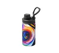 Scribble Art to The Pap Bouteille isotherme en acier inoxydable avec couvercle pour sport, voyage, bureau, voiture 355 ml