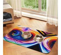 Scribble Art to the pap Nappe absorbante en cuir avec base en caoutchouc antidérapante pour chats et chiens 30 x 45 cm