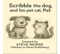 Scribble the dog and his pet cat Pat