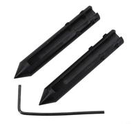 Scribe Aiguille Ø 0 375 pour jauge de ligne centrale avec sondes d'étriers de 10,2 cm, 15,2 cm et 20,3 cm, avec écrous de retenue et clé hexagonale pour une configuration sécurisée de la mesure