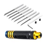 Scribe en carbure, outil de scribe - Outils de marquage pour traceur de travail du bois,Outils de marquage sur métal avec clé hexagonale pour lignes de traçage de sculpture