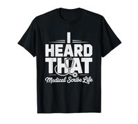 Scribe Medical Redaction De Notes Vie Cliniques Pre Med T-Shirt