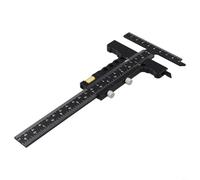 Scriber en forme de T pour le travail du bois, fabriqué à partir d'alliage d'aluminium robuste avec des échelles gravées pour une meilleure lisibilité (1)