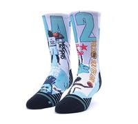 Scrimmage Chaussettes de basket-ball unisexe Ja Morant Blue Taille S (35-39)