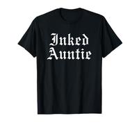 Script de Femme tatouée Inked Auntie T-Shirt